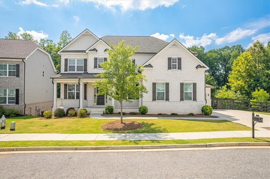 5 bedroom, 4 bathroom single family residence sold at 384 Carmichael Circle, Canton, GA 30115