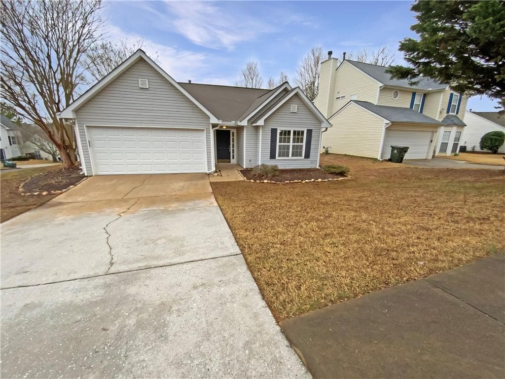 3 bedroom, 2 bathroom single family residence sold at 2328 Wavetree Lane, Acworth, GA 30101