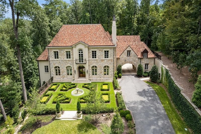 5 bedroom, 8 bathroom, 10,943 sq ft single family residence sold at 4975 Rebel Trail, Atlanta, GA 30327