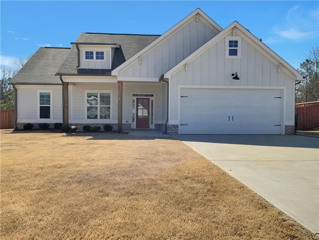 3 bedroom, 2 bathroom single family residence sold at 92 Harmony Woods Drive, Dallas, GA 30157