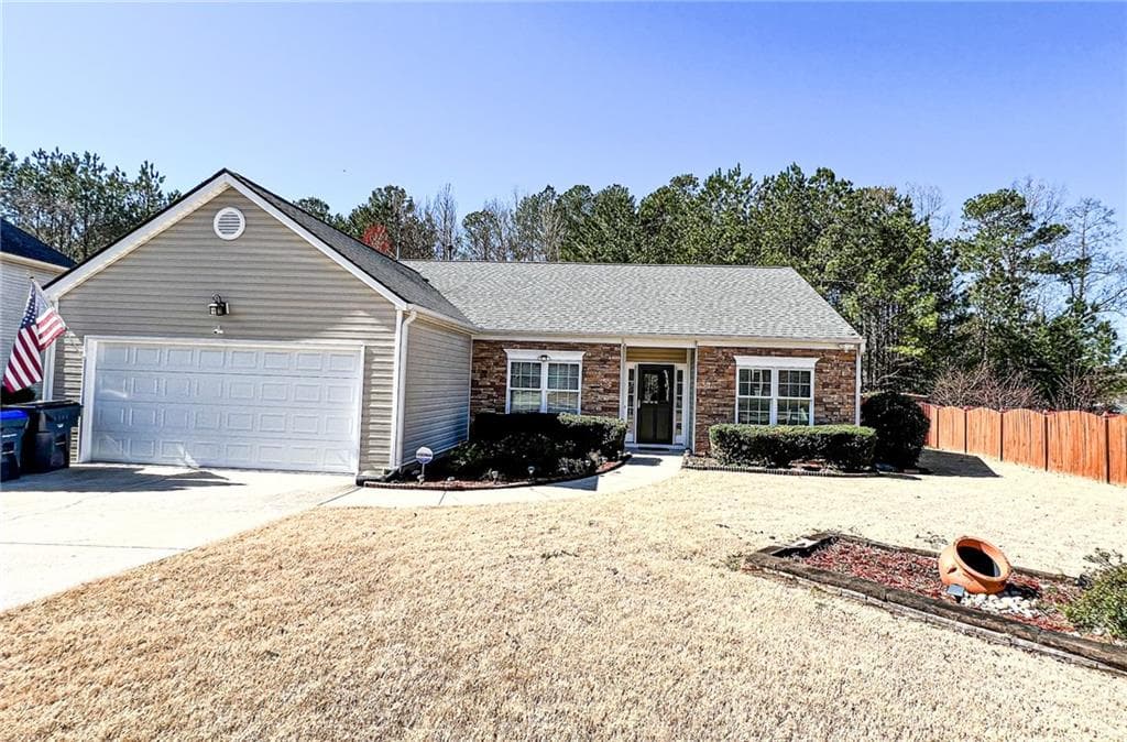 3 bedroom, 2 bathroom single family residence sold at 5710 Stephens Mill Drive, Sugar Hill, GA 30518