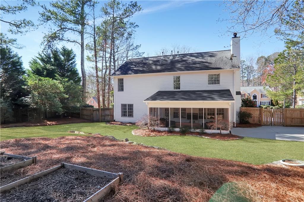 4 bedroom, 3 bathroom single family residence sold at 5569 Snowy Orchid Drive, Sugar Hill, GA 30518
