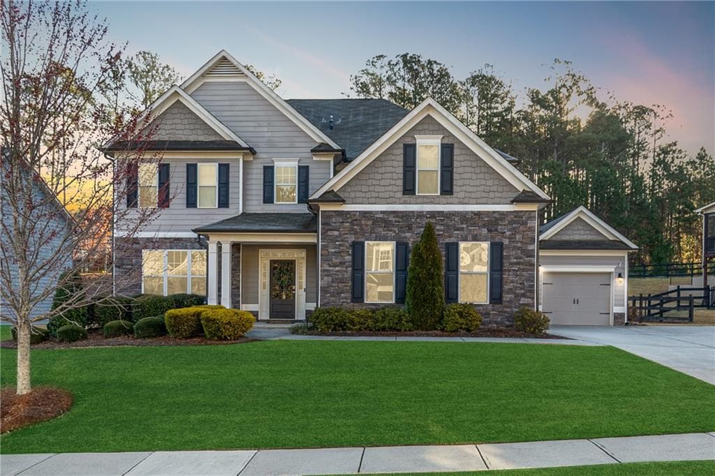 5 bedroom, 4 bathroom single family residence sold at 1183 Double Branches Lane, Dallas, GA 30132