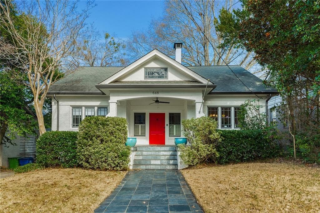 3 bedroom, 3 bathroom single family residence sold at 648 Cooledge Avenue, Atlanta, GA 30306