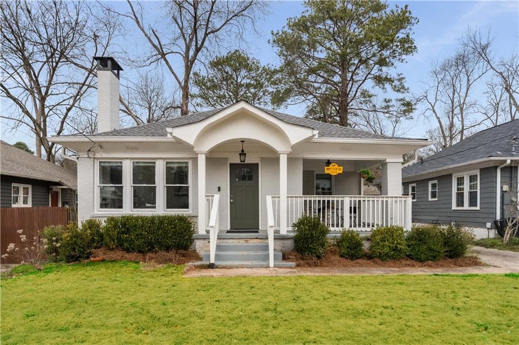 3 bedroom, 2 bathroom single family residence sold at 1613 Westwood Avenue, Atlanta, GA 30310