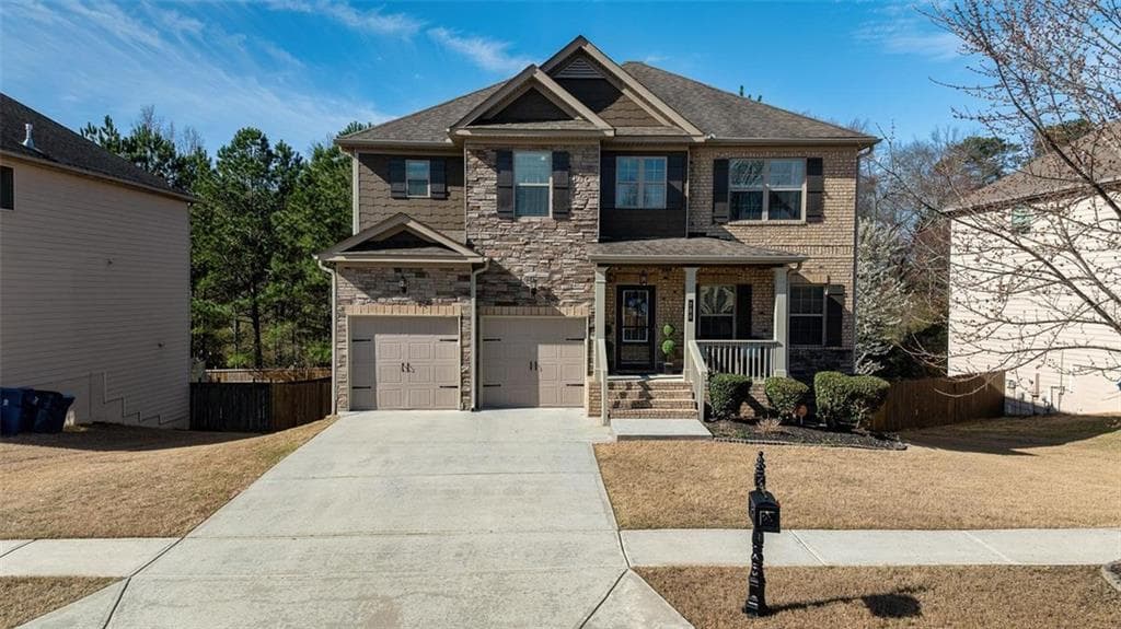 5 bedroom, 4 bathroom, 3,579 sq ft single family residence sold at 784 Sunset Down Court, Loganville, GA 30052