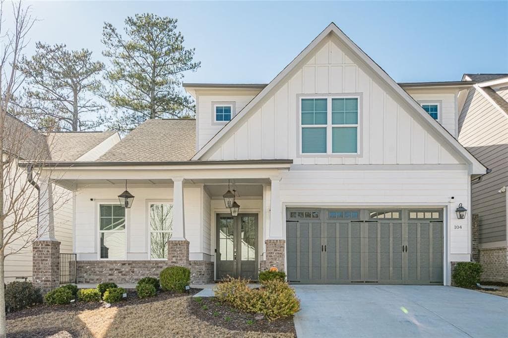 3 bedroom, 3 bathroom single family residence sold at 104 Ivey Way, Woodstock, GA 30188