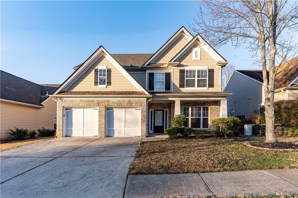 4 bedroom, 3 bathroom single family residence sold at 2496 Gristhaven Lane, Buford, GA 30519