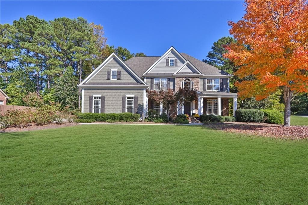 5 bedroom, 4 bathroom single family residence sold at 345 Oakwind Point, Acworth, GA 30101