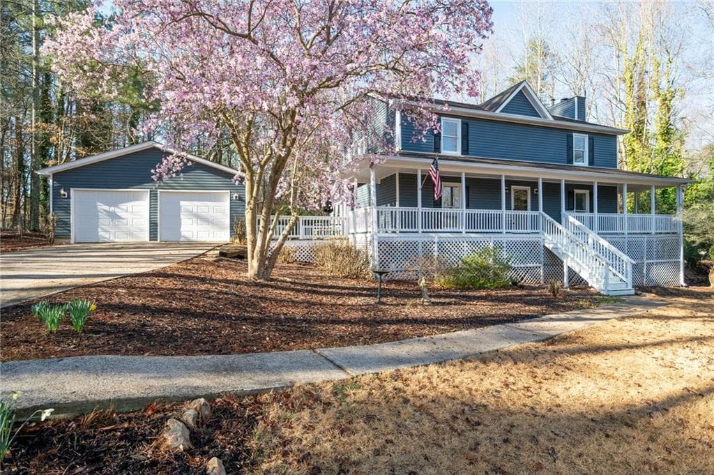 3 bedroom, 3 bathroom single family residence sold at 206 EMERALD COVE Lane, Woodstock, GA 30189