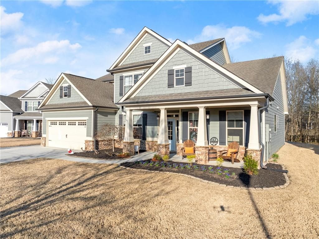 4 bedroom, 4 bathroom single family residence sold at 6232 Brookshire Court, Braselton, GA 30517