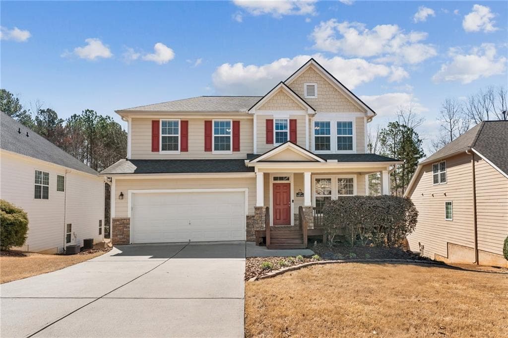 4 bedroom, 3 bathroom single family residence sold at 97 Longwood Crossing, Dallas, GA 30132