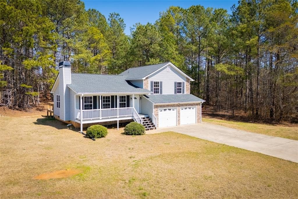 3 bedroom, 2 bathroom single family residence sold at 195 W Fork Way, Temple, GA 30179