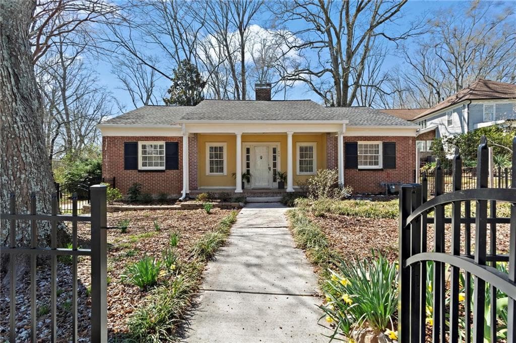 5 bedroom, 2 bathroom single family residence sold at 245 S Columbia Drive, Decatur, GA 30030