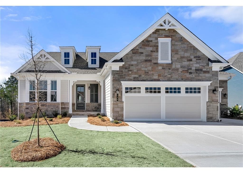 3 bedroom, 3 bathroom single family residence sold at 166 Sharp Trail, Hoschton, GA 30548