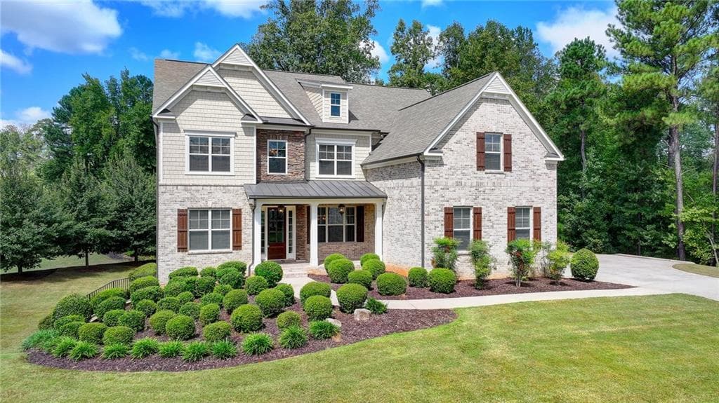 6 bedroom, 5 bathroom single family residence sold at 4105 Hopewell Springs Drive, Alpharetta, GA 30004