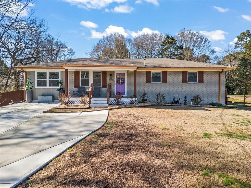 4 bedroom, 2 bathroom single family residence sold at 4493 OLD HIRAM LITHIA SPGS Road, Powder Springs, GA 30127
