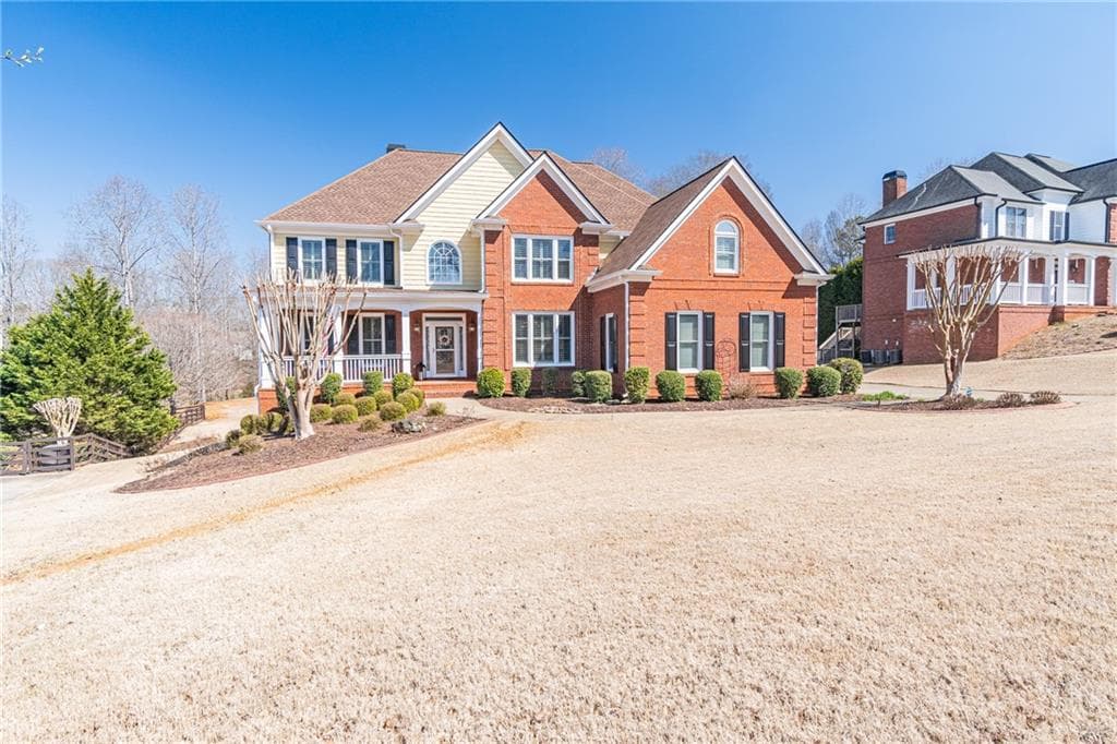 5 bedroom, 4 bathroom single family residence sold at 408 Hickory Fairway Court, Woodstock, GA 30188