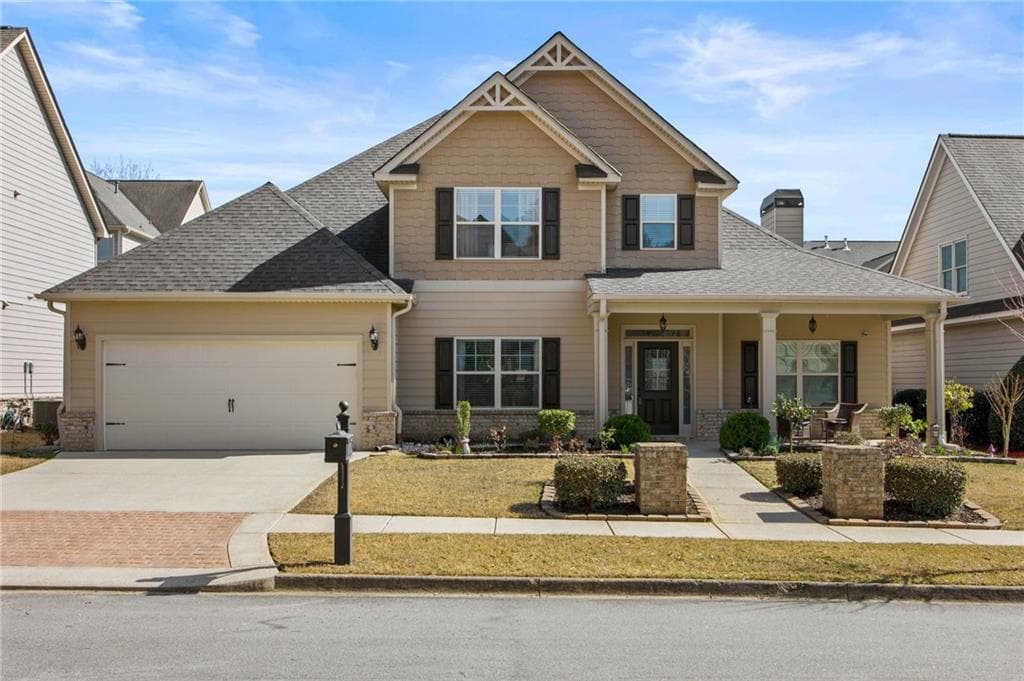 4 bedroom, 3 bathroom single family residence sold at 644 Crystal Cove Court, Loganville, GA 30052