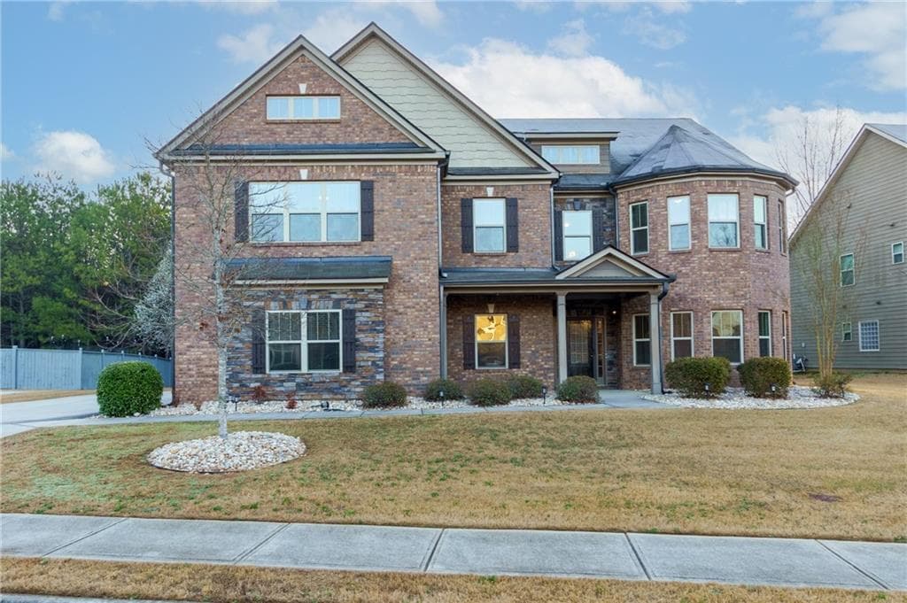 6 bedroom, 5 bathroom single family residence sold at 3070 Staglin Drive, Powder Springs, GA 30127