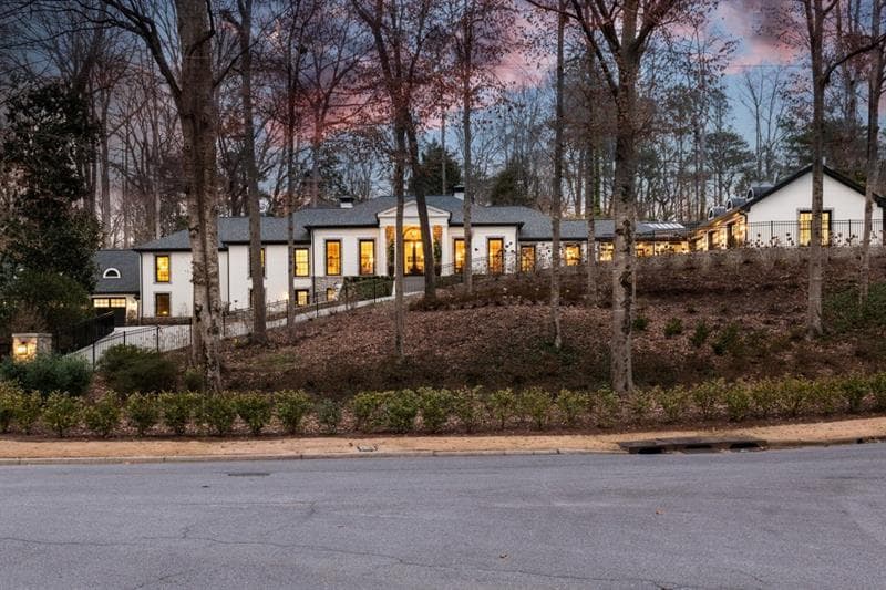 5 bedroom, 5 bathroom, 6,625 sq ft single family residence sold at 3565 Haddon Hall Road, Atlanta, GA 30327