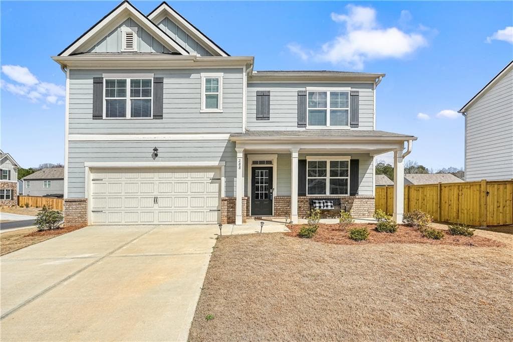 5 bedroom, 3 bathroom single family residence sold at 288 Highgrove Way, Dallas, GA 30157