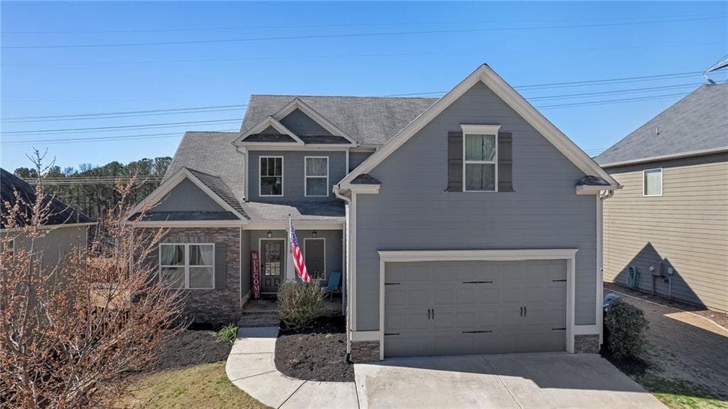 5 bedroom, 4 bathroom single family residence sold at 206 Cobblestone Trail, Dallas, GA 30132
