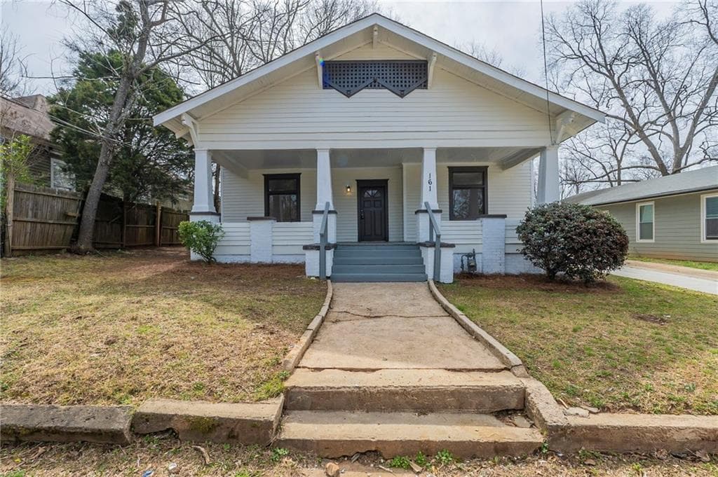3 bedroom, 2 bathroom single family residence sold at 161 Adair Avenue, Atlanta, GA 30315