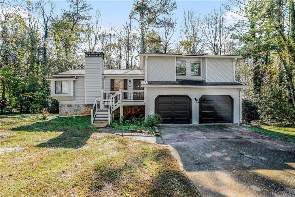 4 bedroom, 3 bathroom, 1,964 sq ft single family residence sold at 3485 Sheree Trail, Stone Mountain, GA 30087