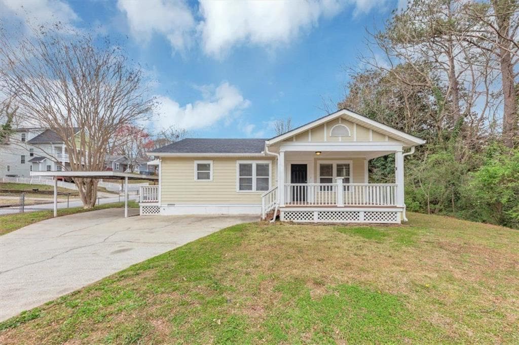 3 bedroom, 1 bathroom, 1,108 sq ft single family residence sold at 346 HENRY AARON Avenue, Atlanta, GA 30310