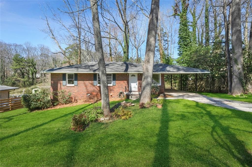 2 bedroom, 2 bathroom single family residence sold at 2664 Homeland Drive, Atlanta, GA 30360