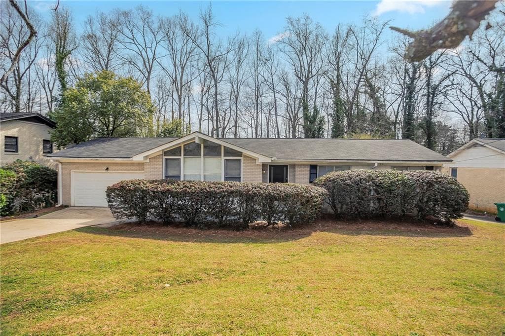 3 bedroom, 2 bathroom single family residence sold at 4063 Elmscourt Drive, Stone Mountain, GA 30083