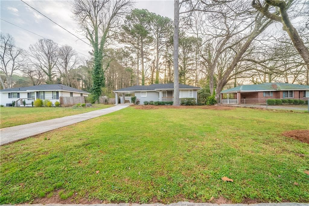 2 bedroom, 1 bathroom single family residence sold at 1770 Lynn Lane, Decatur, GA 30032