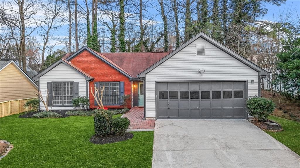 3 bedroom, 2 bathroom single family residence sold at 1448 Field Creek Terrace, Lawrenceville, GA 30043