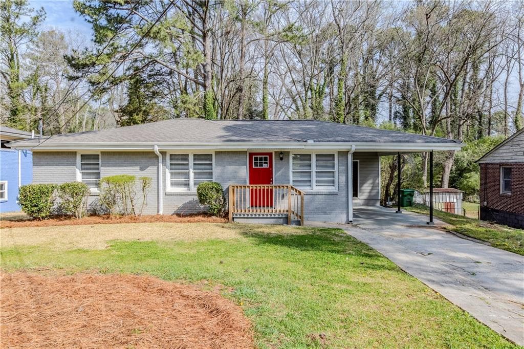 3 bedroom, 1 bathroom single family residence sold at 3164 Robin Road, Decatur, GA 30032