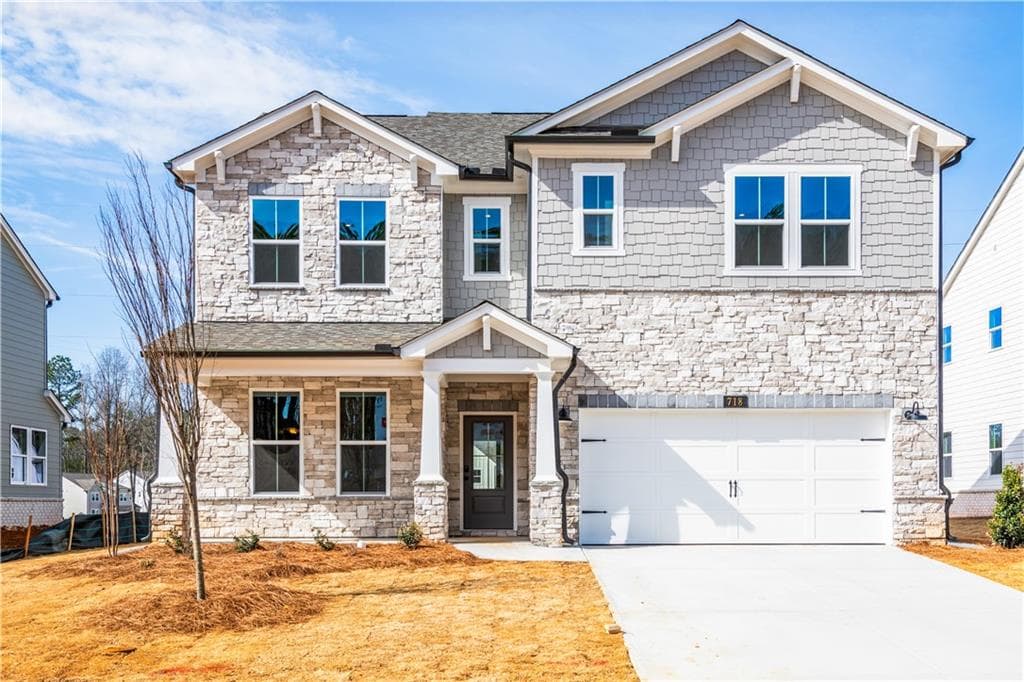 5 bedroom, 5 bathroom, 2,904 sq ft single family residence sold at 718 Crossroad Court, Powder Springs, GA 30127