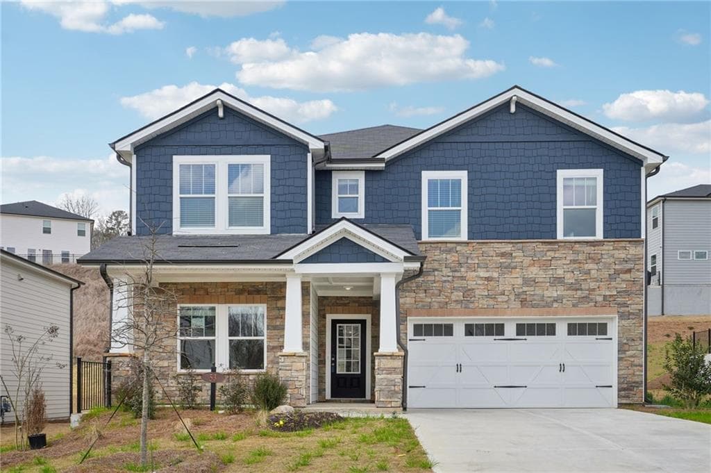 5 bedroom, 5 bathroom single family residence sold at 53 Water Oak Way, Dawsonville, GA 30534