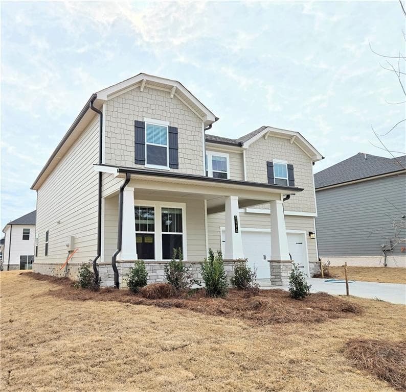 5 bedroom, 4 bathroom single family residence sold at 2624 Mourning Dove Drive (Lot 42), Grayson, GA 30017