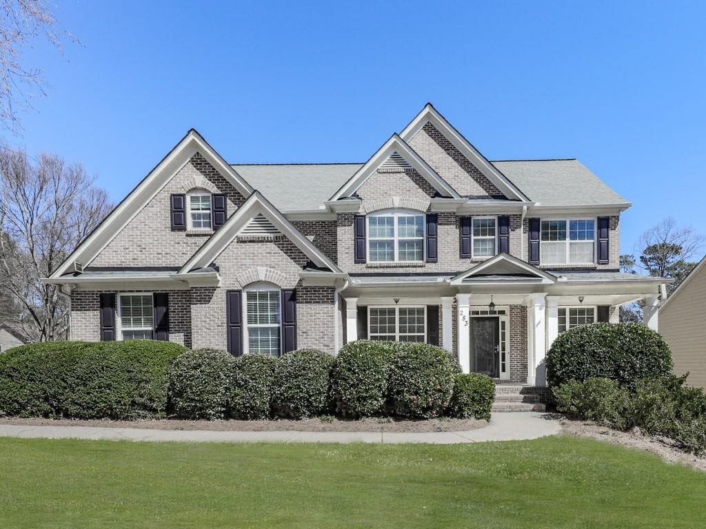 7 bedroom, 6 bathroom single family residence sold at 283 Harmony Lake Drive, Canton, GA 30115