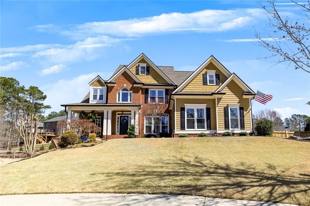 5 bedroom, 4 bathroom single family residence sold at 112 BLUESTONE Court, Acworth, GA 30101