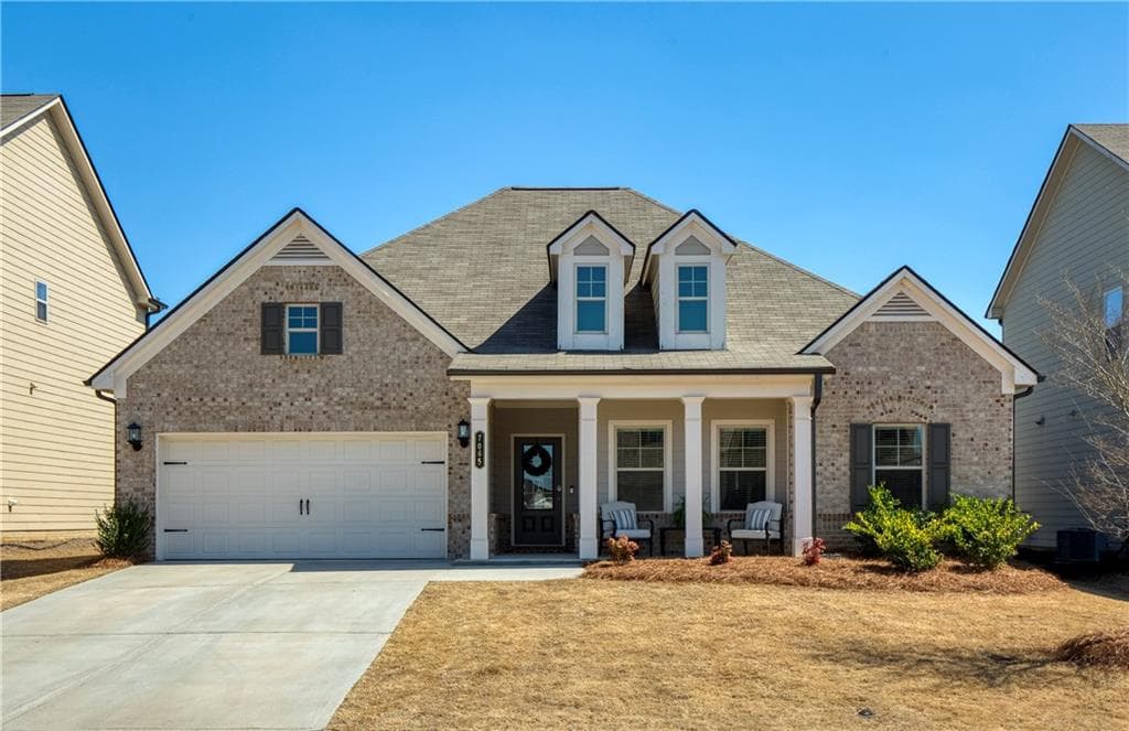 4 bedroom, 3 bathroom single family residence sold at 7065 Branch Creek Cove, Flowery Branch, GA 30542