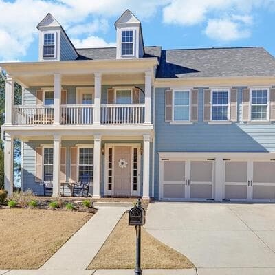 5 bedroom, 4 bathroom single family residence sold at 6235 Cedar Springs Lane, Hoschton, GA 30548