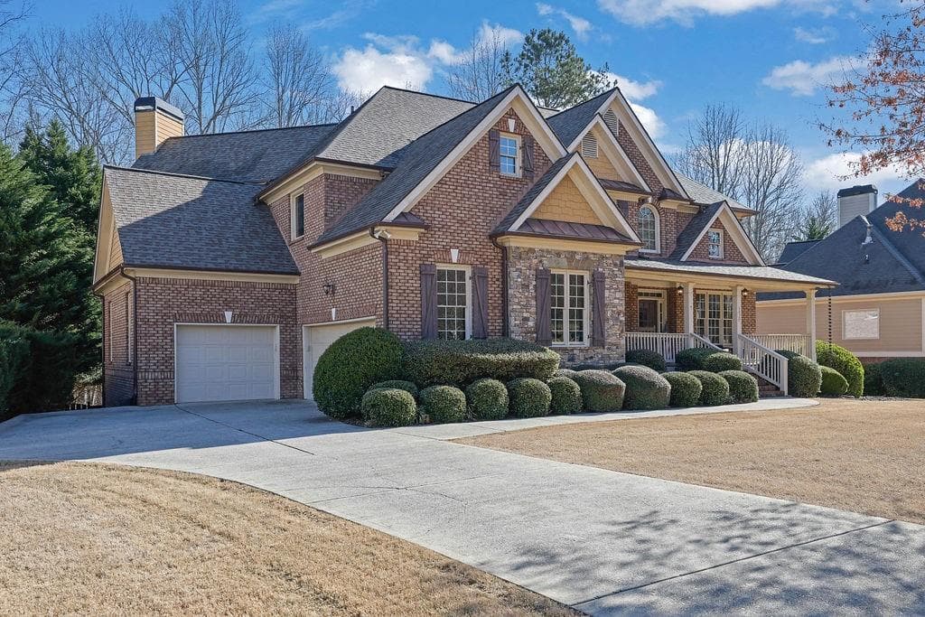 5 bedroom, 5 bathroom single family residence sold at 1420 Orange Shoals Drive, Canton, GA 30115