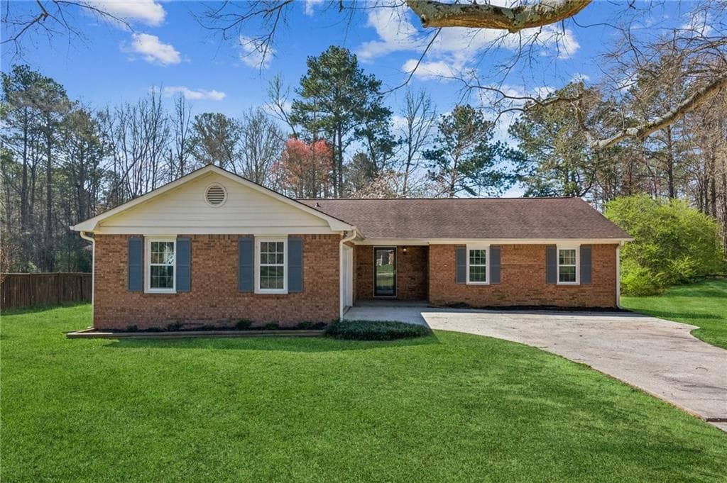 3 bedroom, 2 bathroom single family residence sold at 1604 Quail Run, Conyers, GA 30094