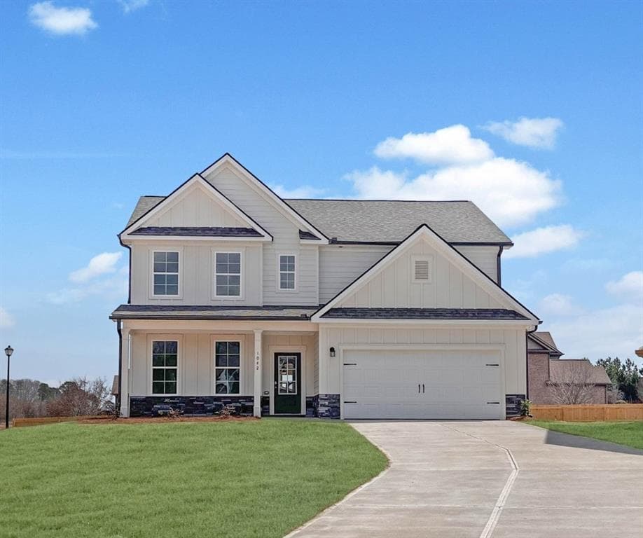 4 bedroom, 3 bathroom single family residence sold at 1042 TITUS Lane, Statham, GA 30666