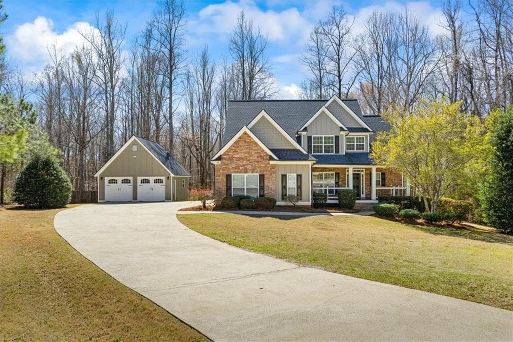 4 bedroom, 4 bathroom single family residence sold at 381 Gainesborough Drive, Dallas, GA 30157