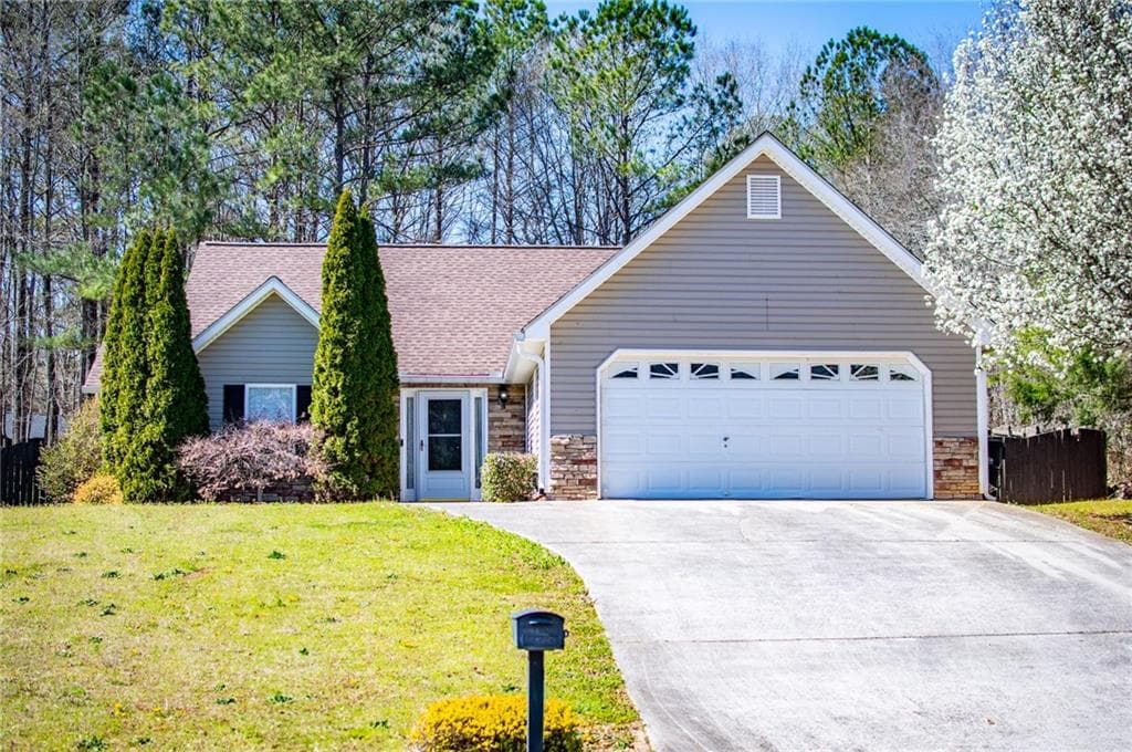 3 bedroom, 2 bathroom single family residence sold at 314 Meadow Spring Drive, Temple, GA 30179