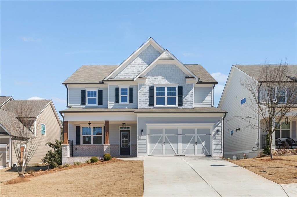 5 bedroom, 3 bathroom single family residence sold at 162 Spaulding Lane, Woodstock, GA 30188