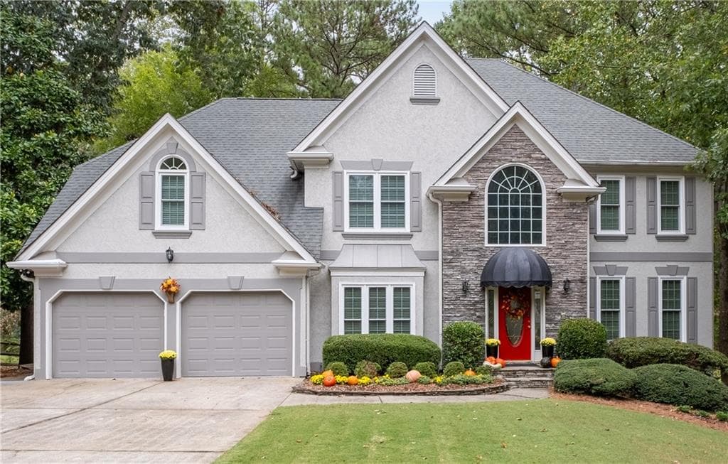 5 bedroom, 6 bathroom single family residence sold at 3202 Eagle Watch Drive, Woodstock, GA 30189