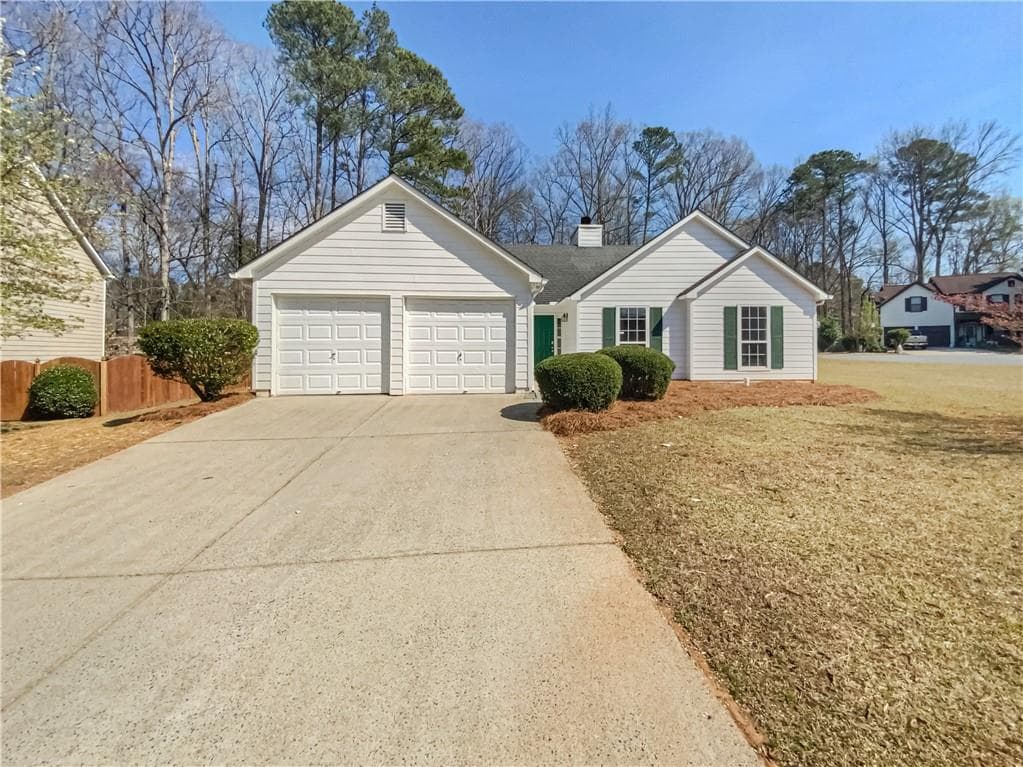 3 bedroom, 2 bathroom single family residence sold at 2917 Yukon Trail, Acworth, GA 30101